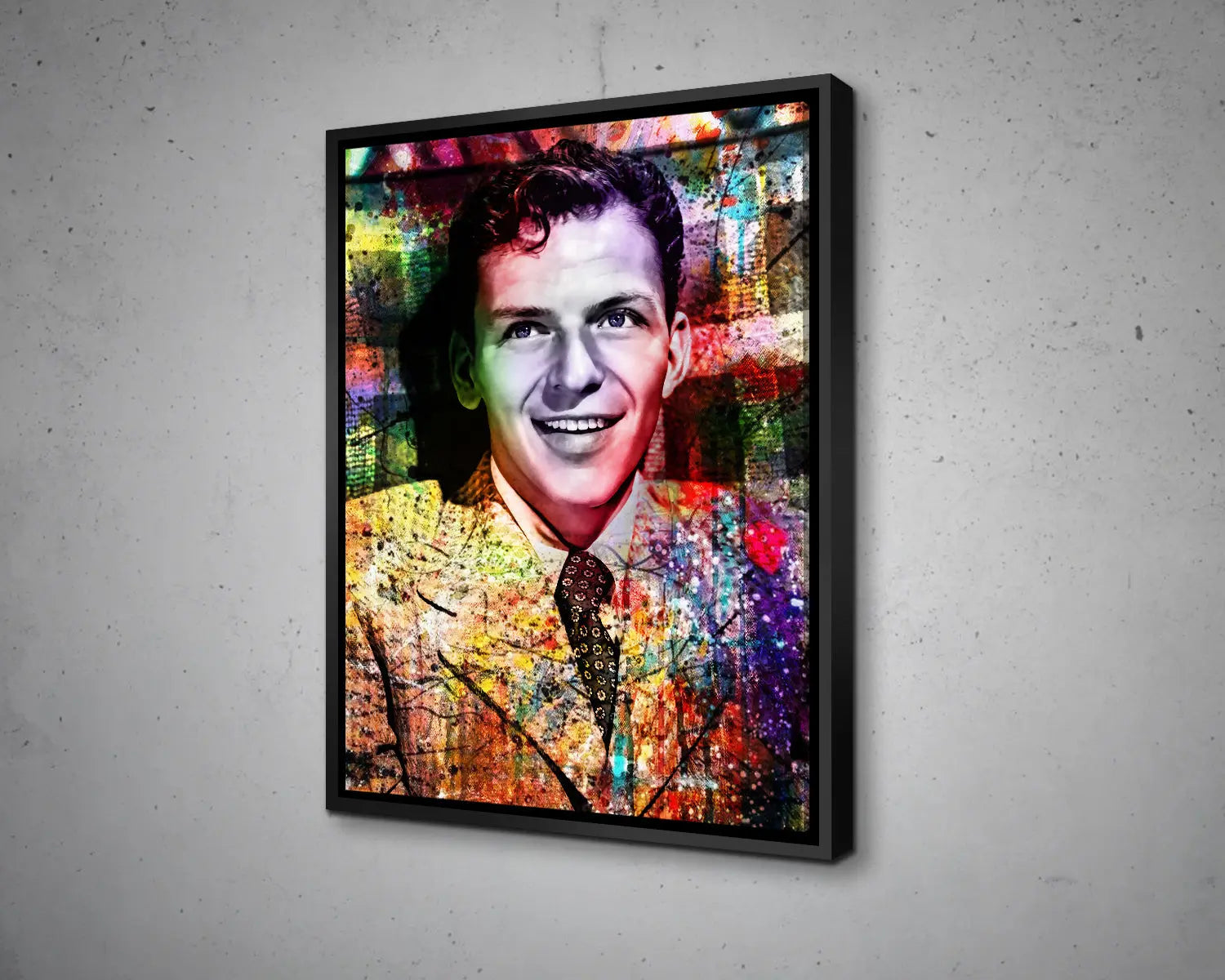 Frank Sinatra Multicolour Wall Art 