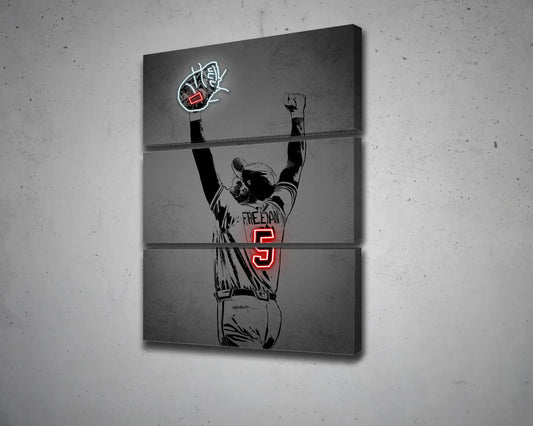 Freddie Freeman Canvas Wall Art 