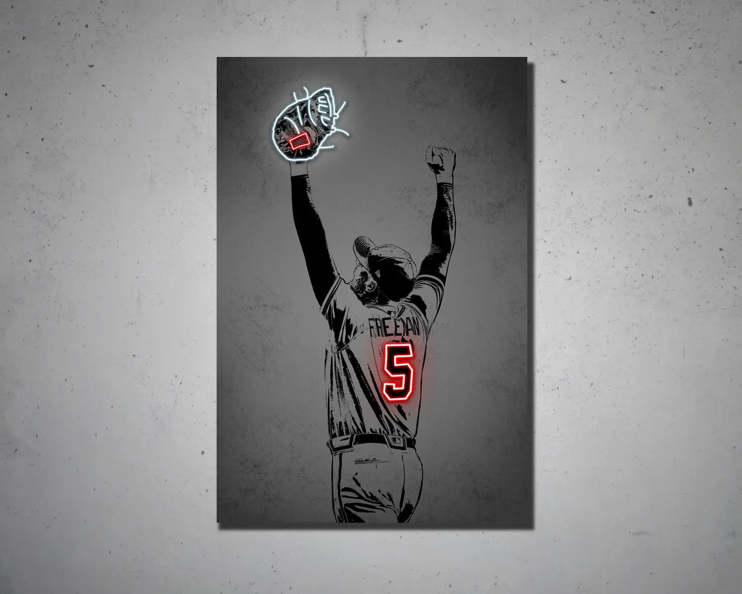 Freddie Freeman Canvas Wall Art 