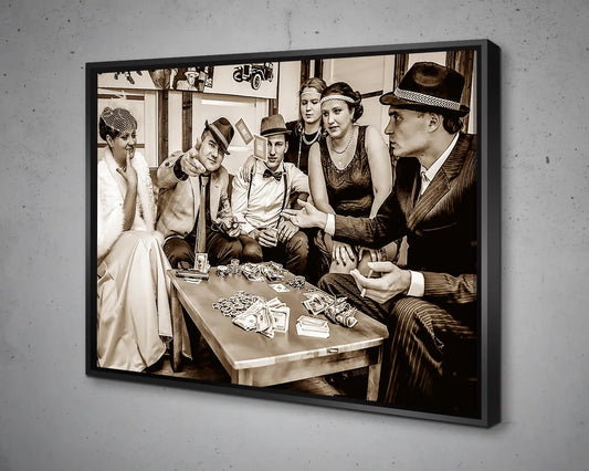 Gangsters Multicolour Wall Art 