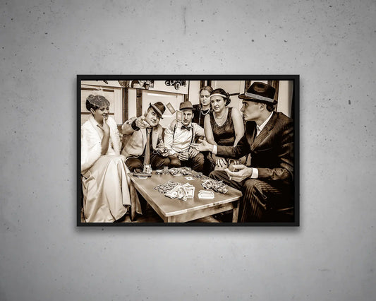 Gangsters Multicolour Wall Art 