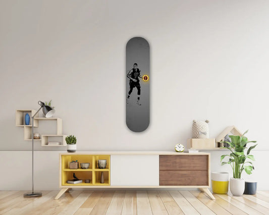 Giannis Antetokounmpo Acrylic Skateboard Wall Art