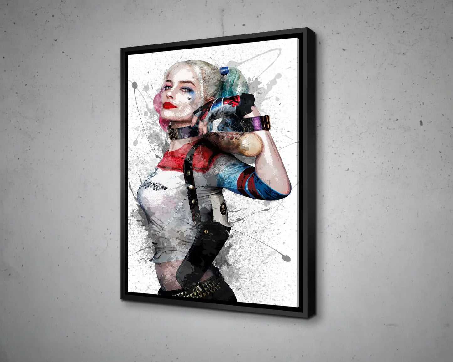 Harley Quinn Canvas Wall Art 