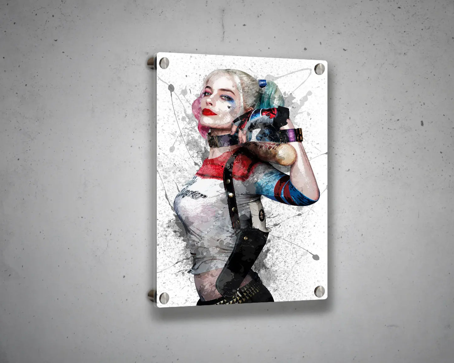 Harley Quinn Canvas Wall Art 