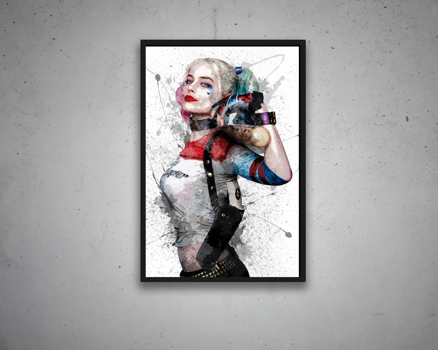Harley Quinn Canvas Wall Art 