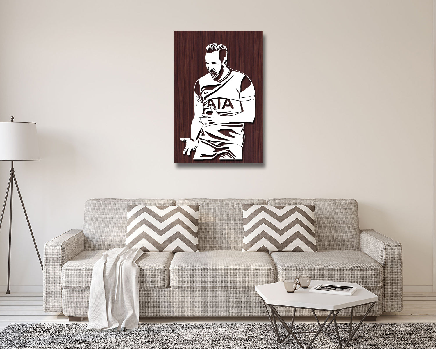 Harry Kane LED Wooden Decal 