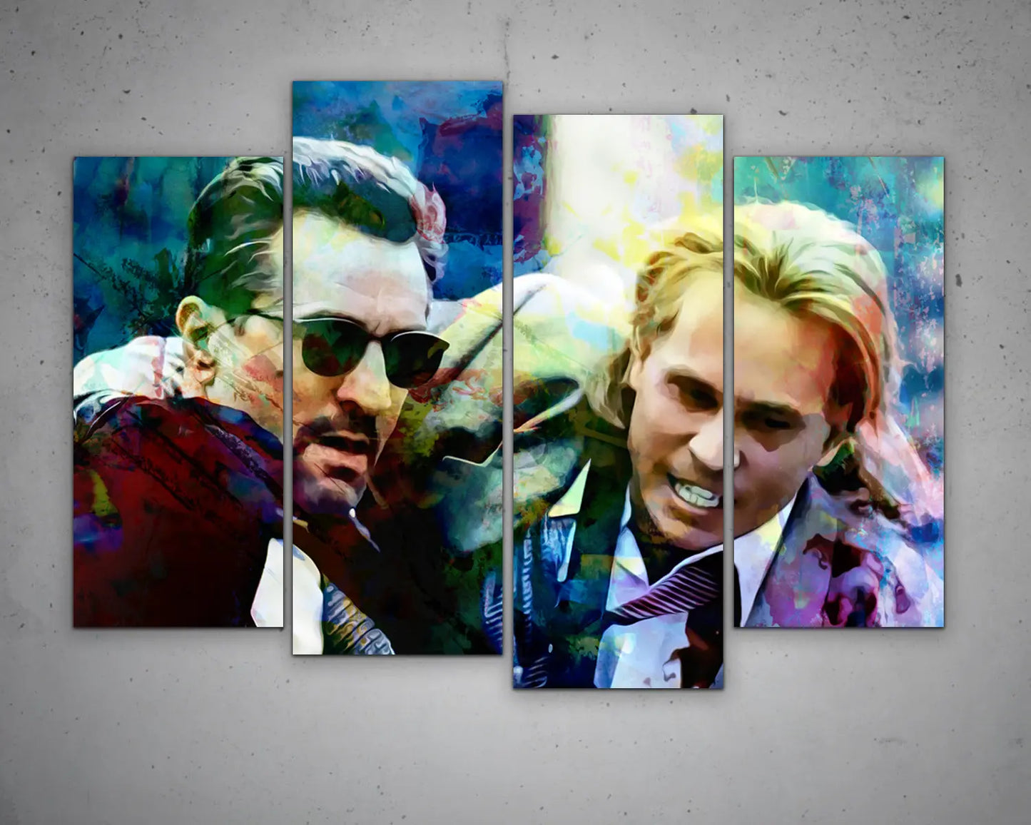 Heat Multicolour Wall Art 