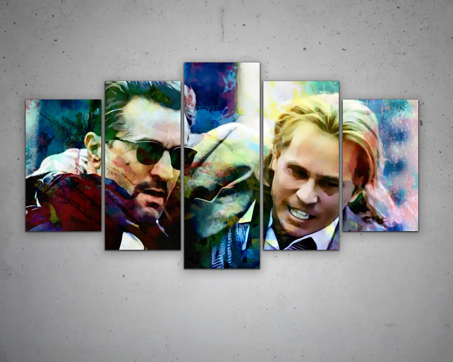 Heat Multicolour Wall Art 