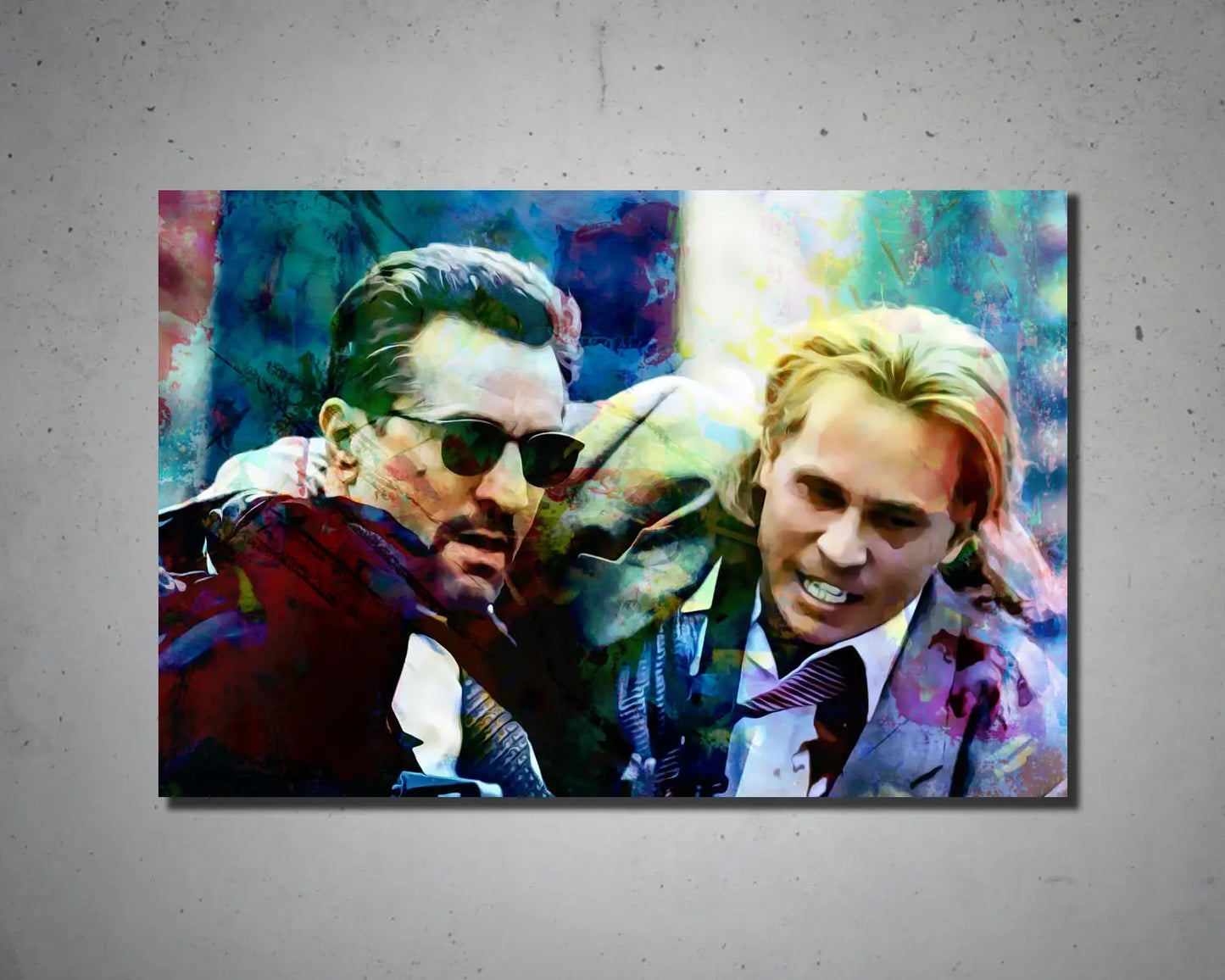 Heat Multicolour Wall Art 