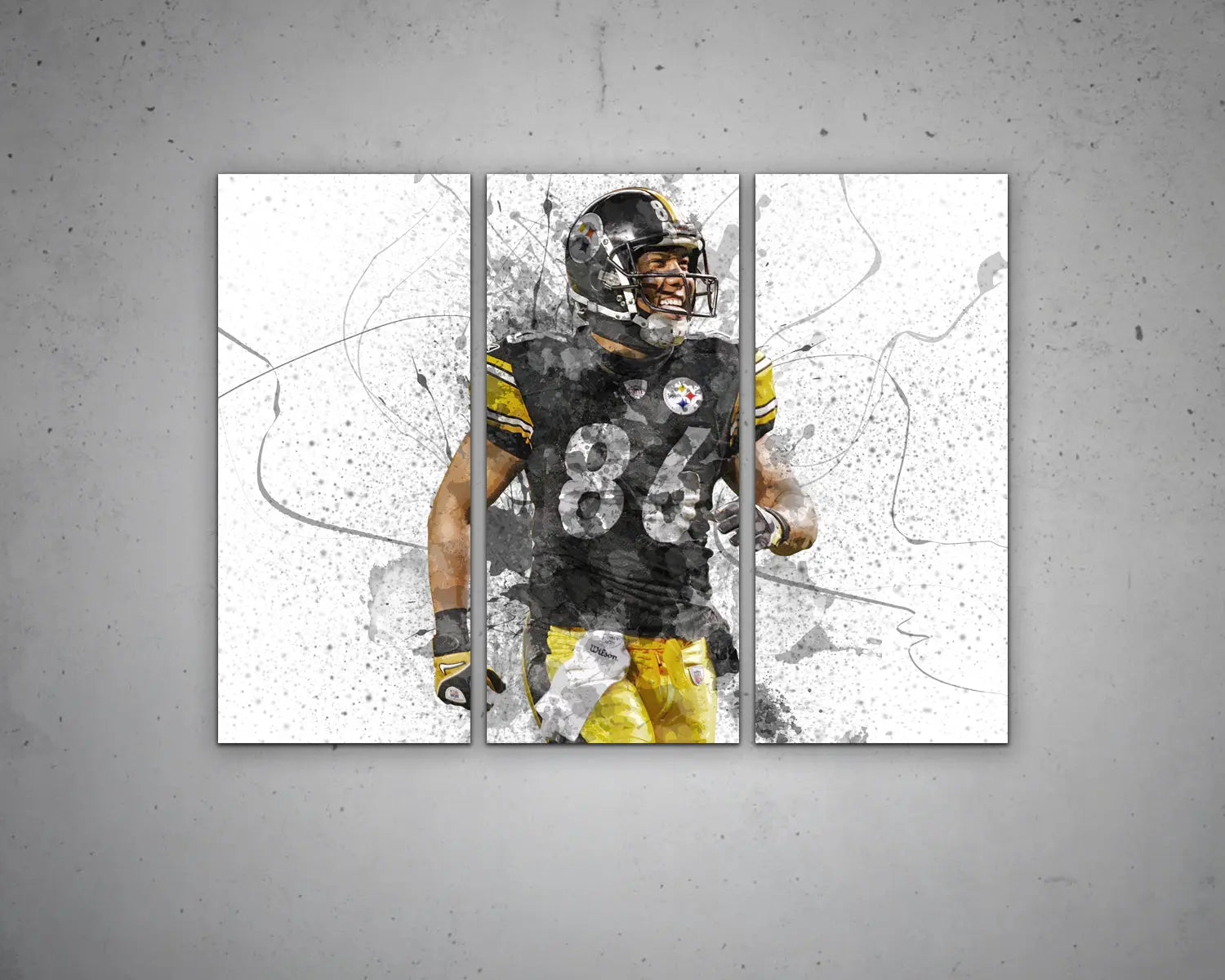 Hines Ward Canvas Wall Art 