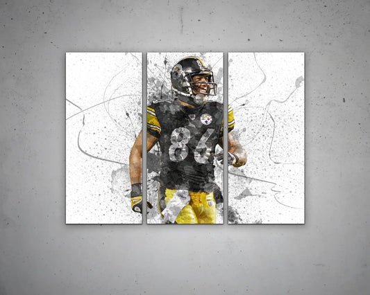 Hines Ward Canvas Wall Art