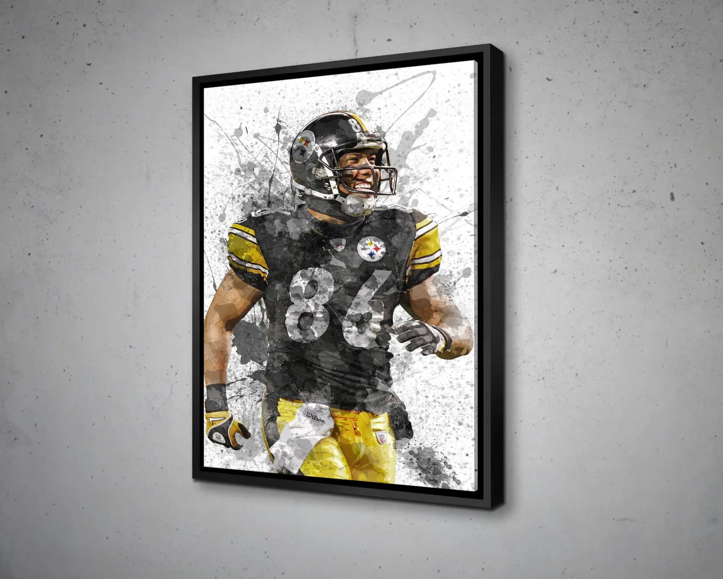 Hines Ward Canvas Wall Art 