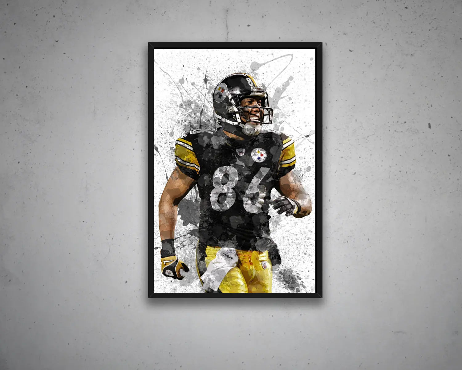 Hines Ward Canvas Wall Art 