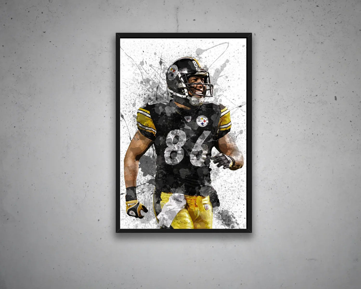 Hines Ward Canvas Wall Art 