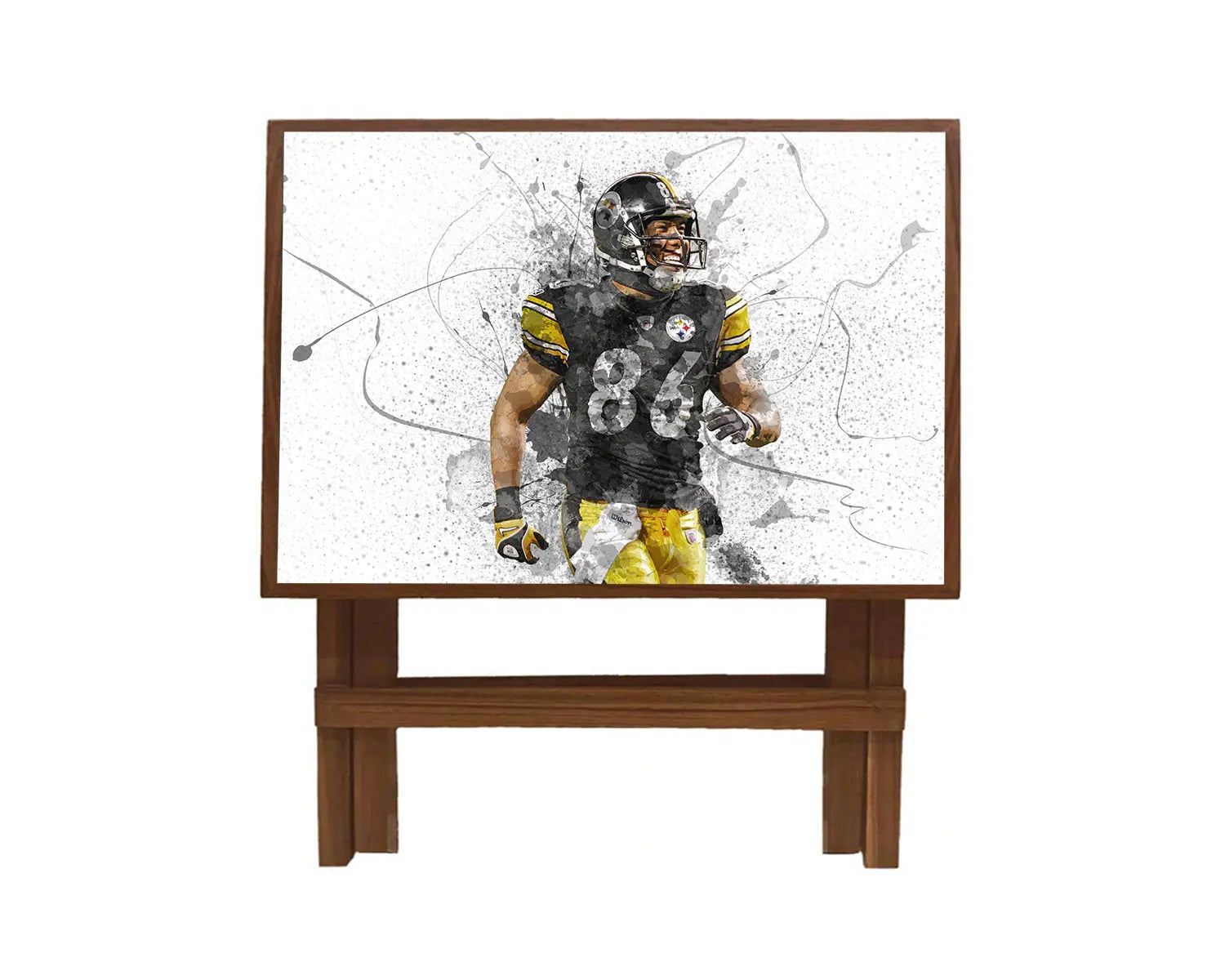 Hines Ward Splash Effect Coffee and Laptop Table 