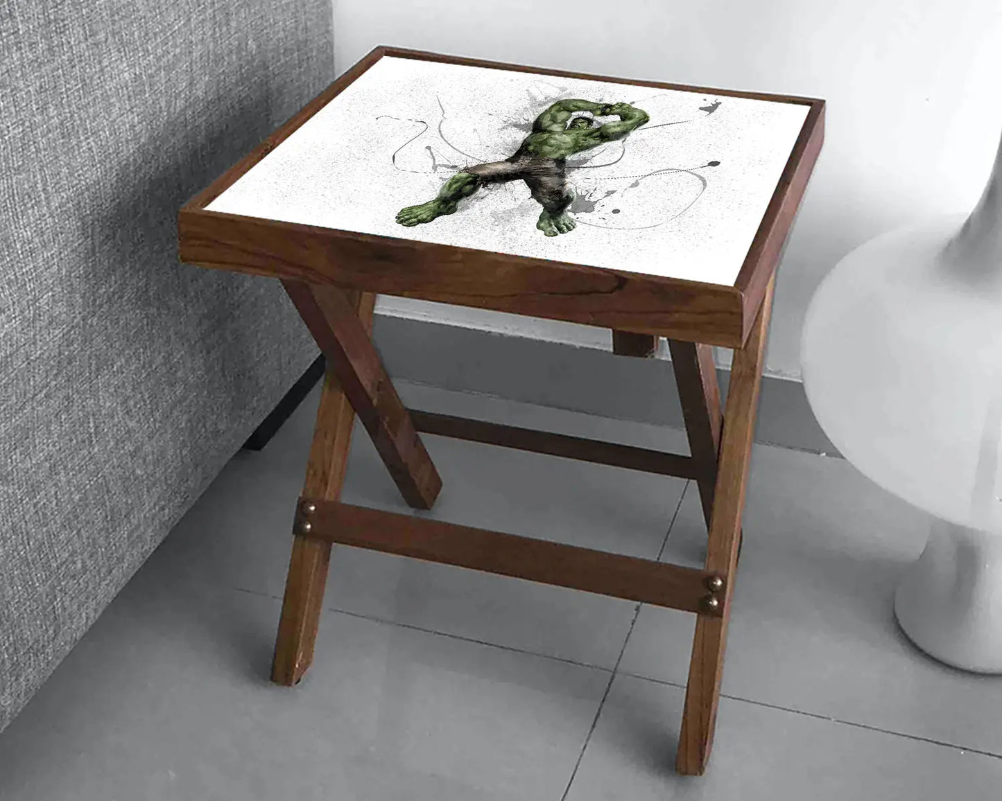 Hulk Splash Effect Coffee and Laptop Table 