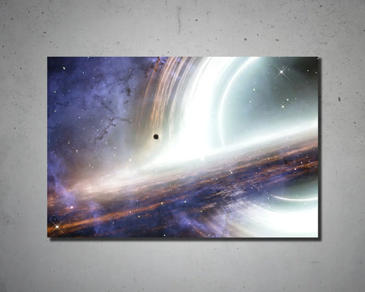 Interstellar Black Hole Multicolour Wall Art