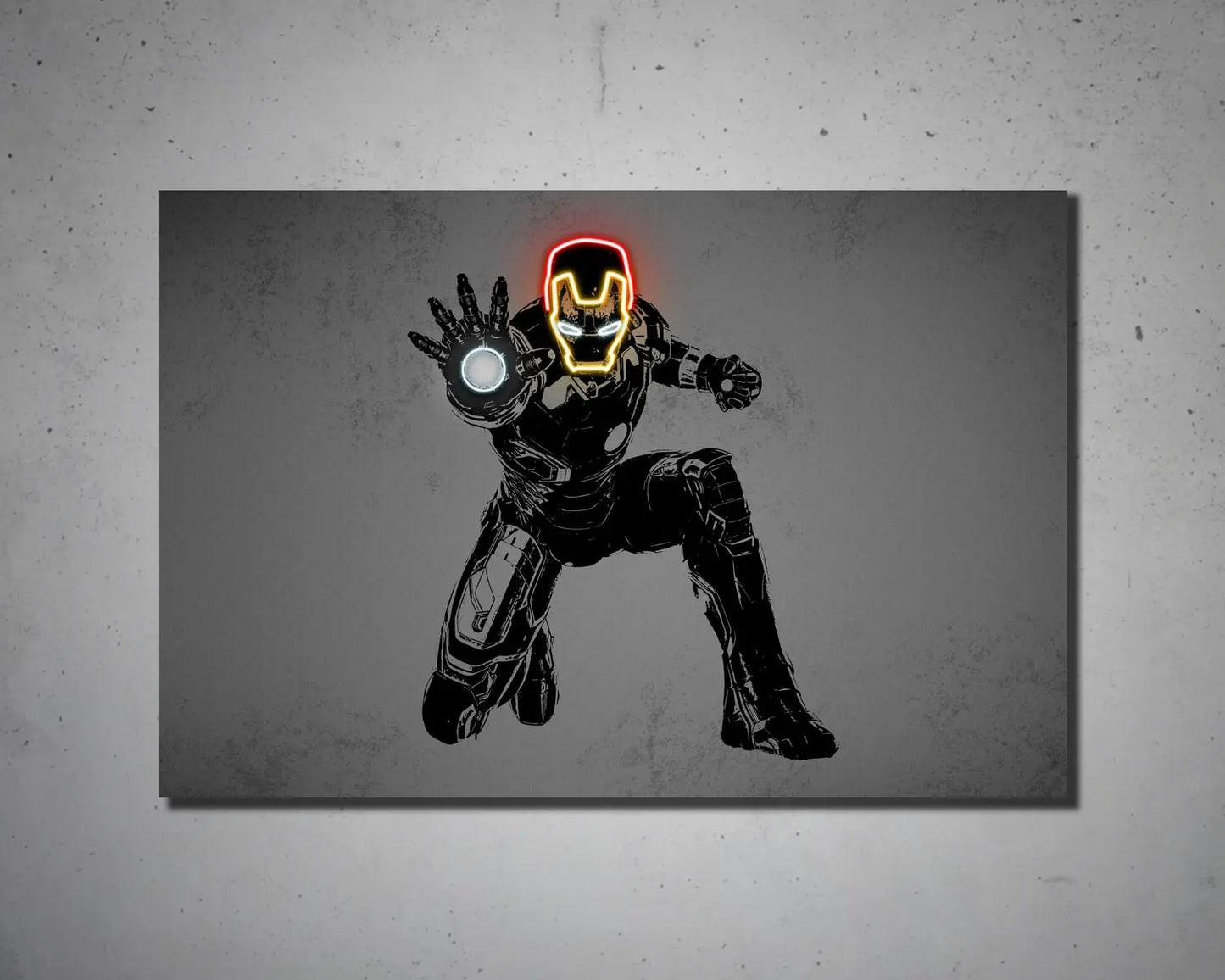 Iron Canvas Wall Art 