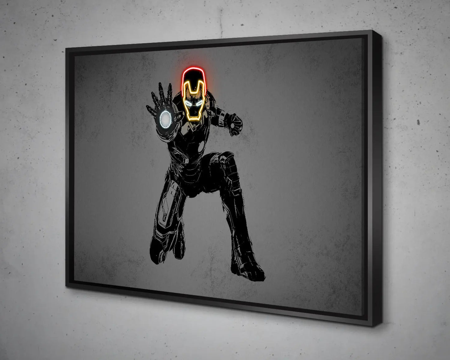 Iron Canvas Wall Art 