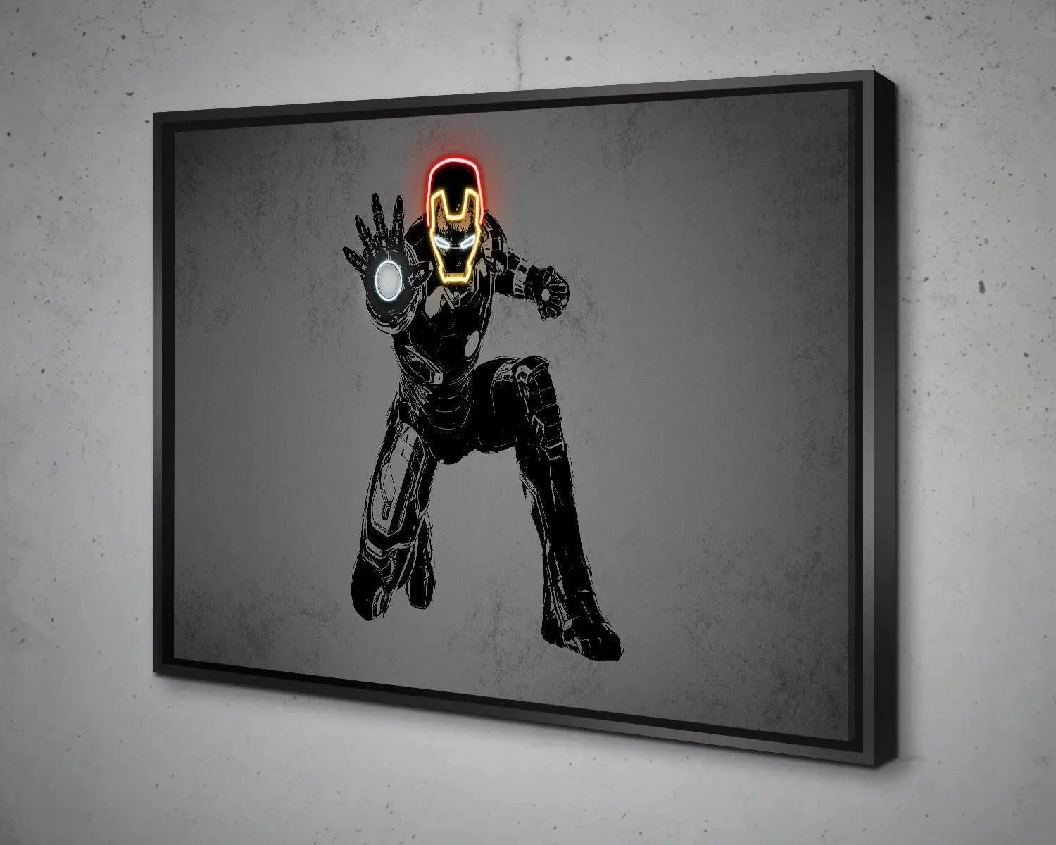 Iron Canvas Wall Art 