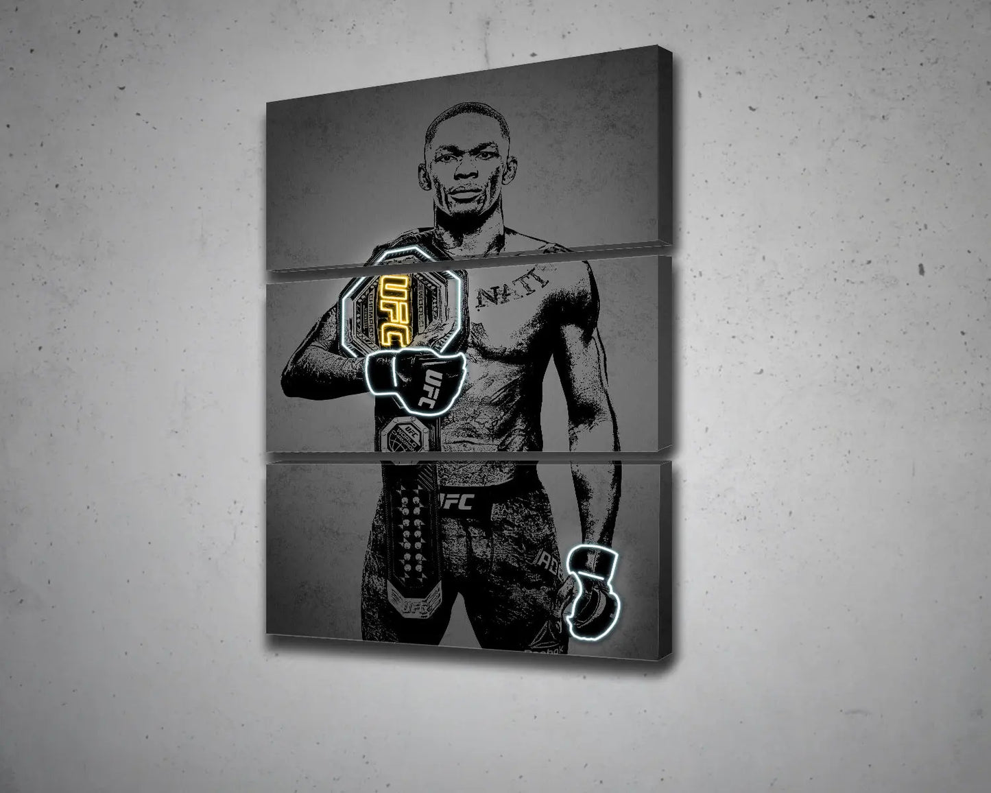 Israel Adesanya Canvas Wall Art 