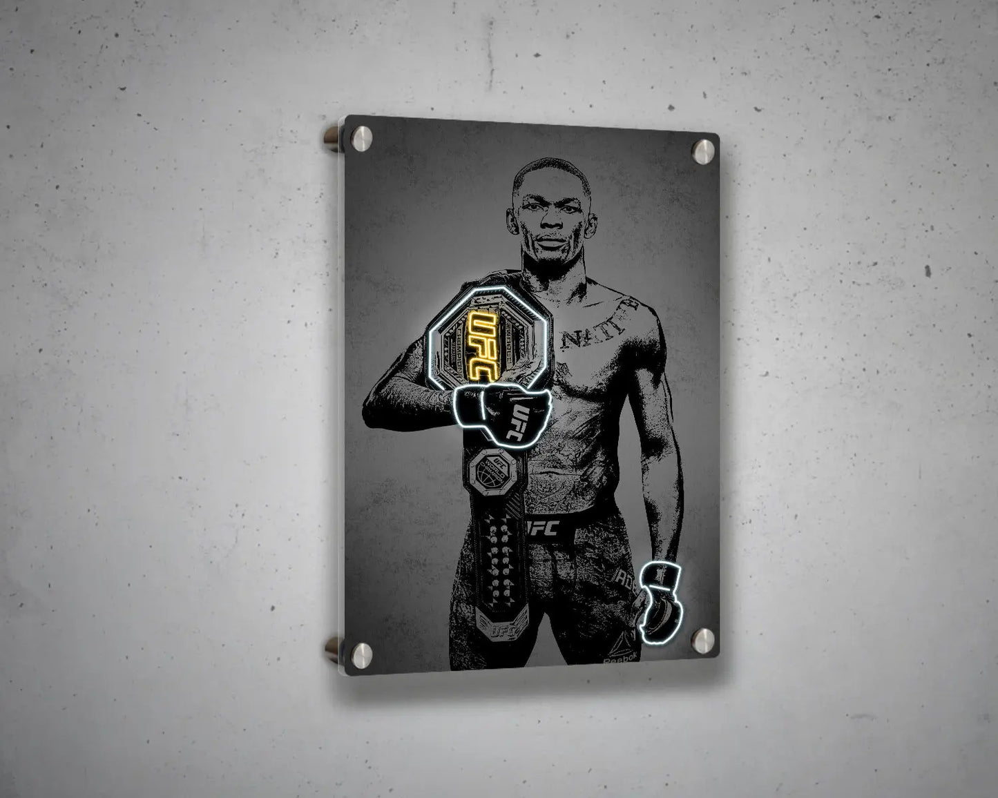Israel Adesanya Canvas Wall Art 