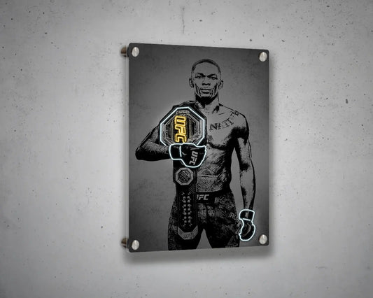 Israel Adesanya Canvas Wall Art 
