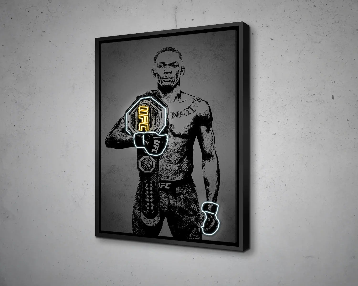 Israel Adesanya Canvas Wall Art 