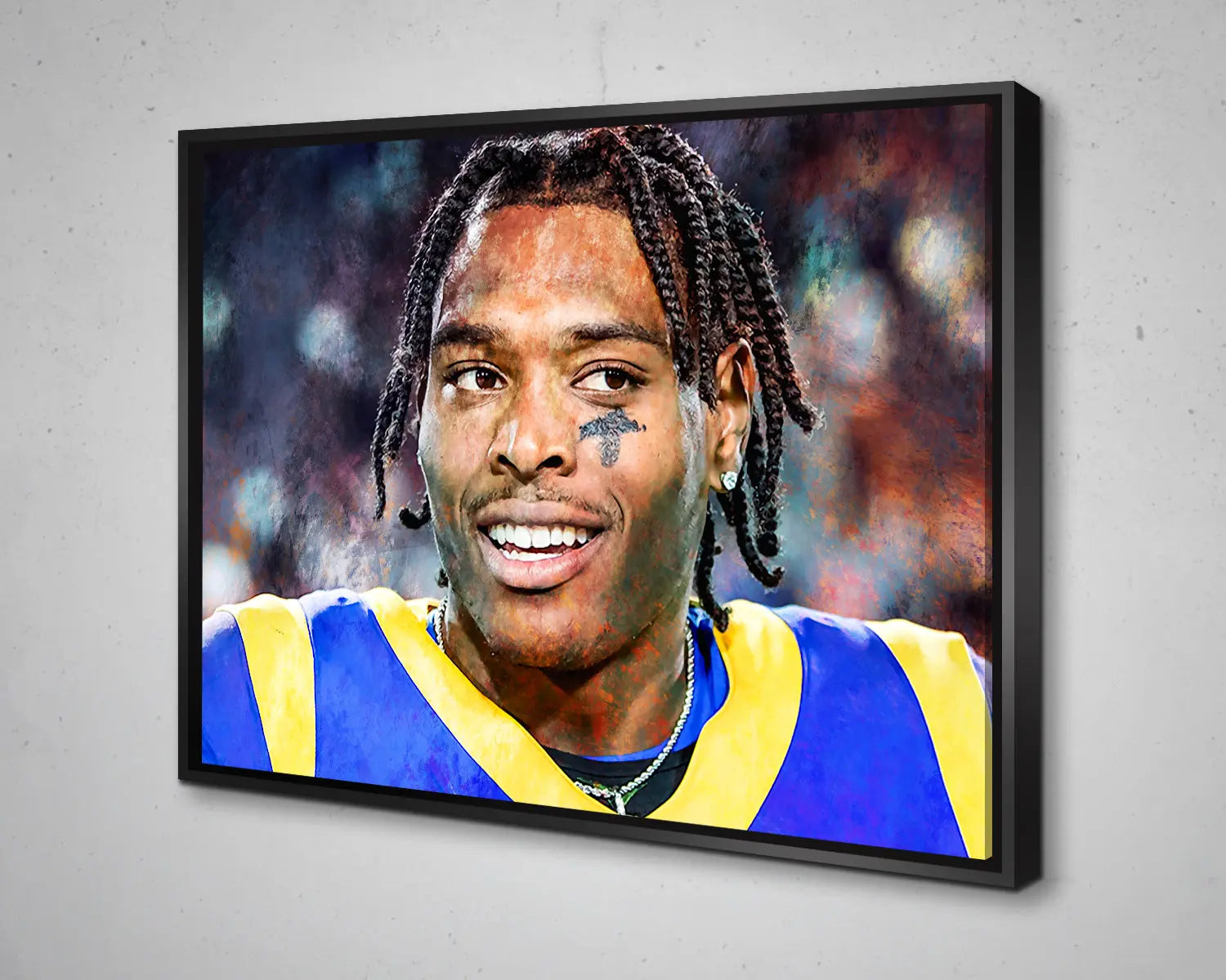 Jalen Ramsey Multicolour Wall Art 
