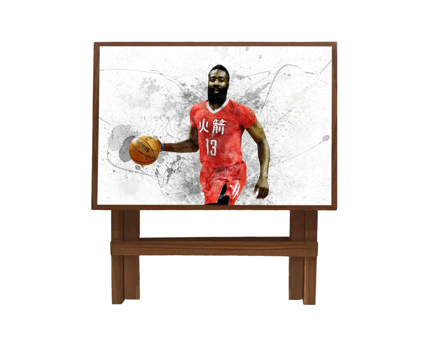James Harden Splash Effect Coffee and Laptop Table 