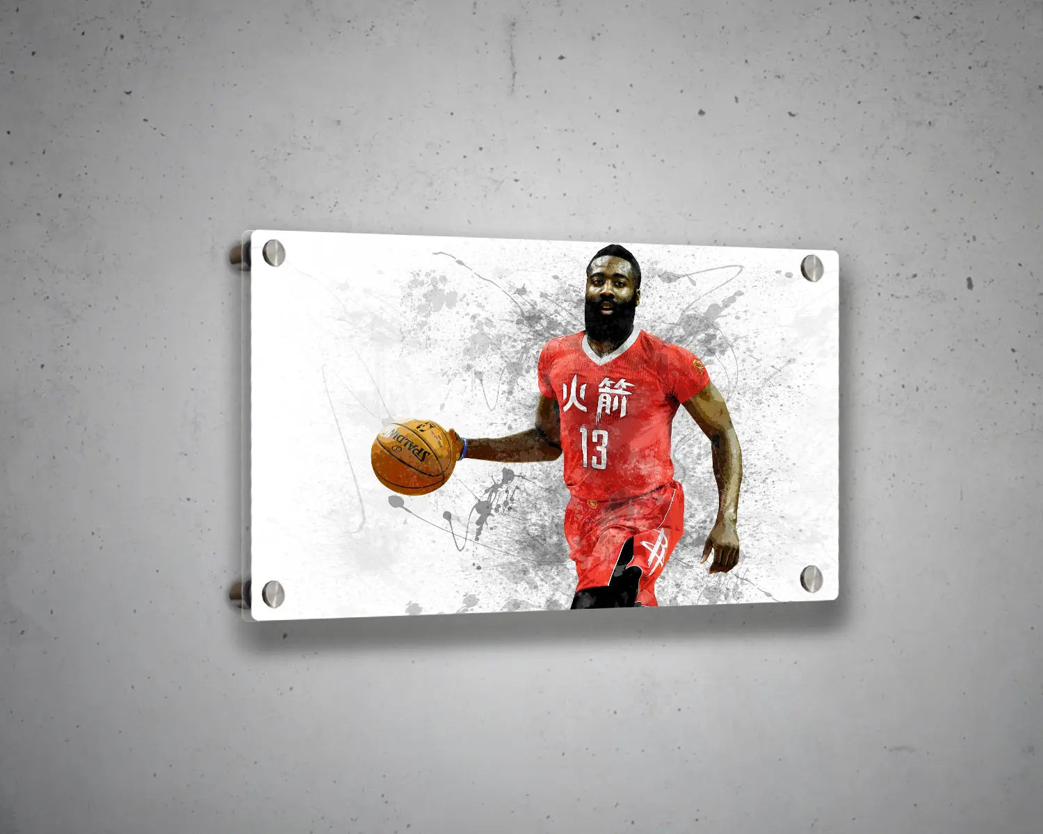 James harden Canvas Wall Art 