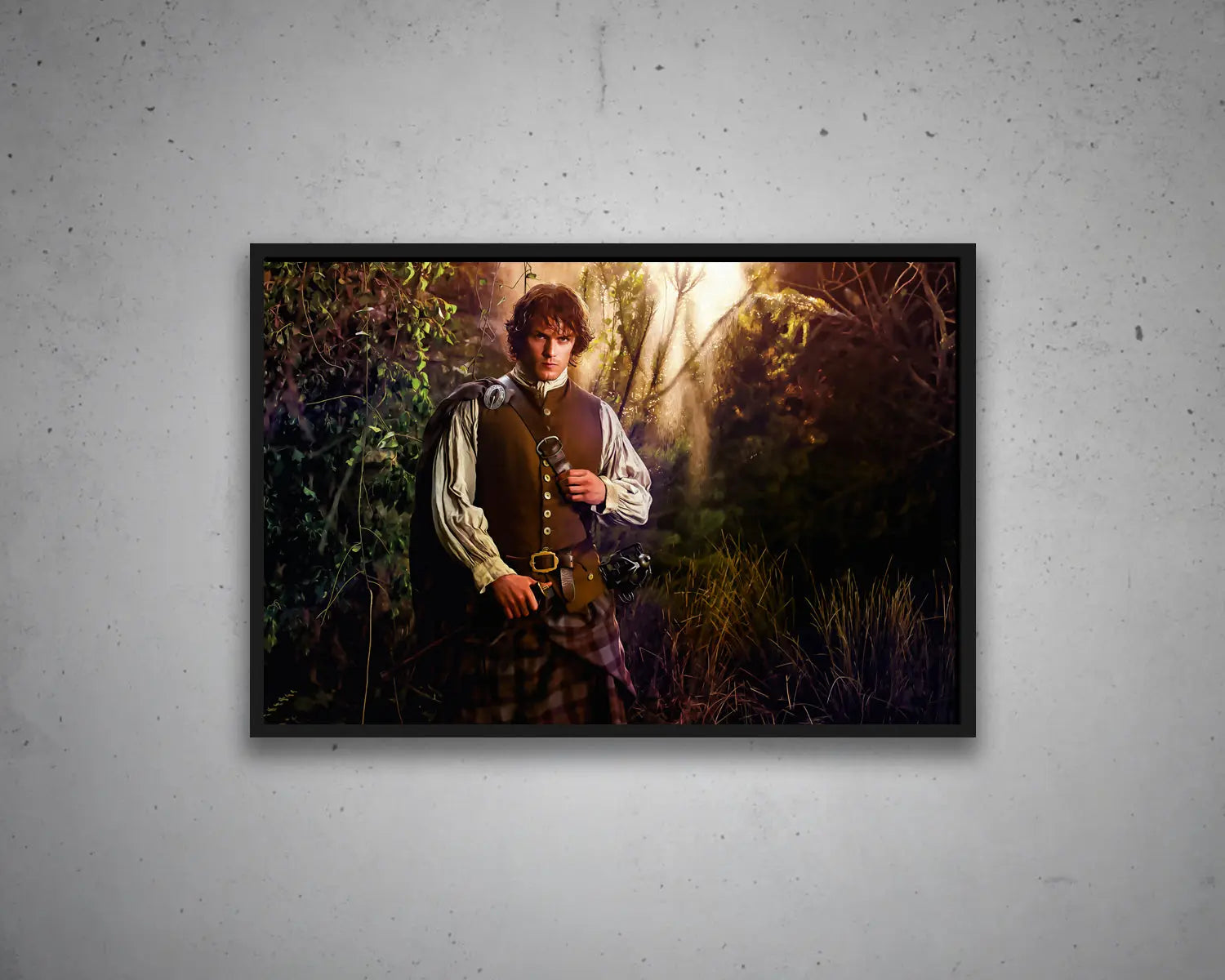 Jamie Fraser Multicolour Wall Art 