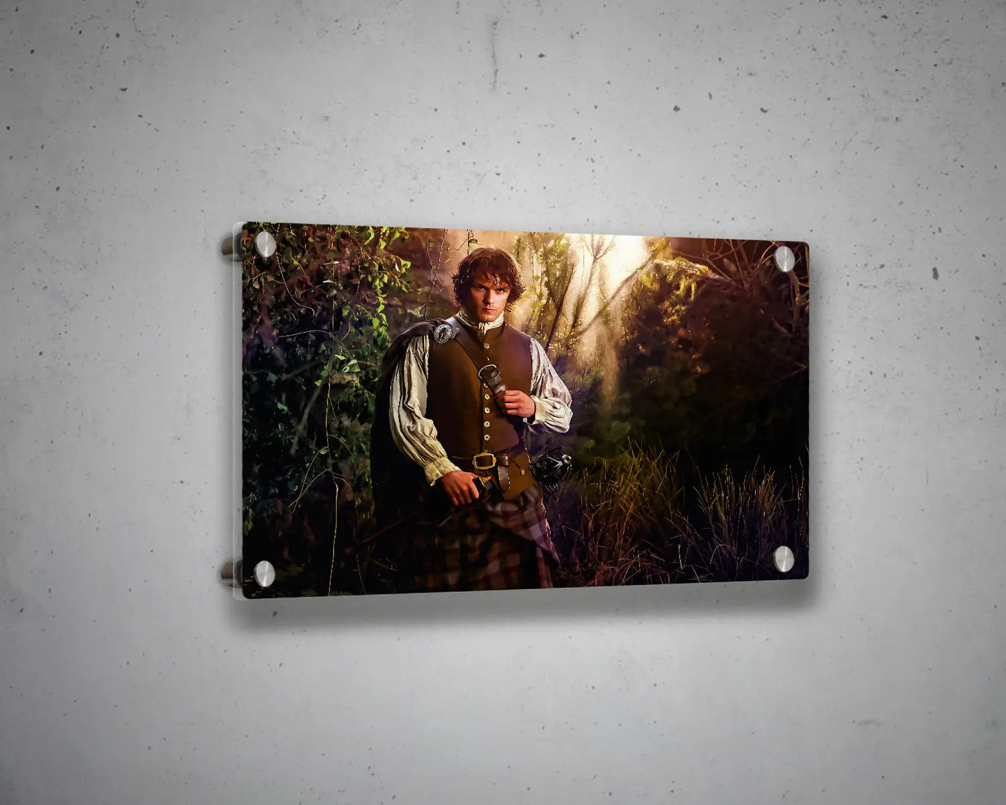 Jamie Fraser Multicolour Wall Art 