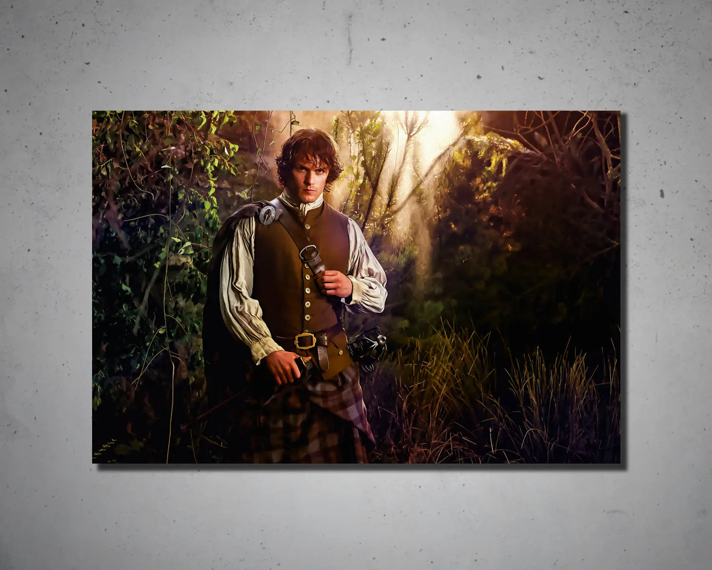 Jamie Fraser Multicolour Wall Art 