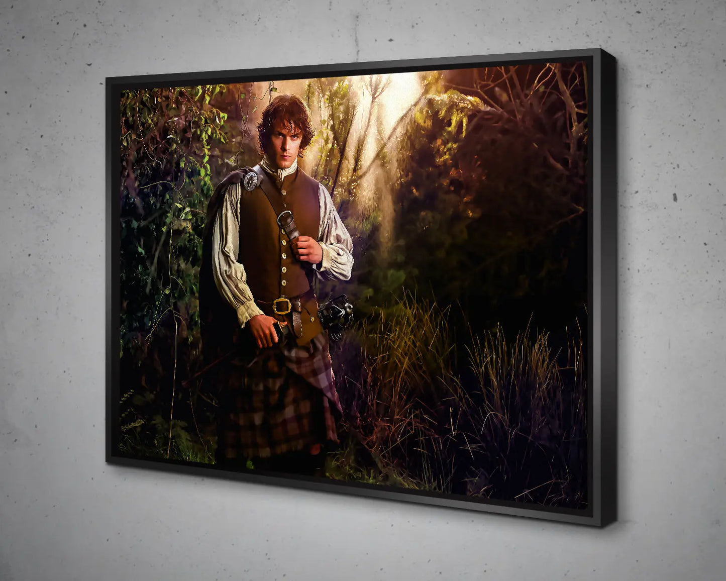 Jamie Fraser Multicolour Wall Art 