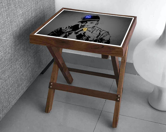 Jay z Neon Effect Coffee and Laptop Table