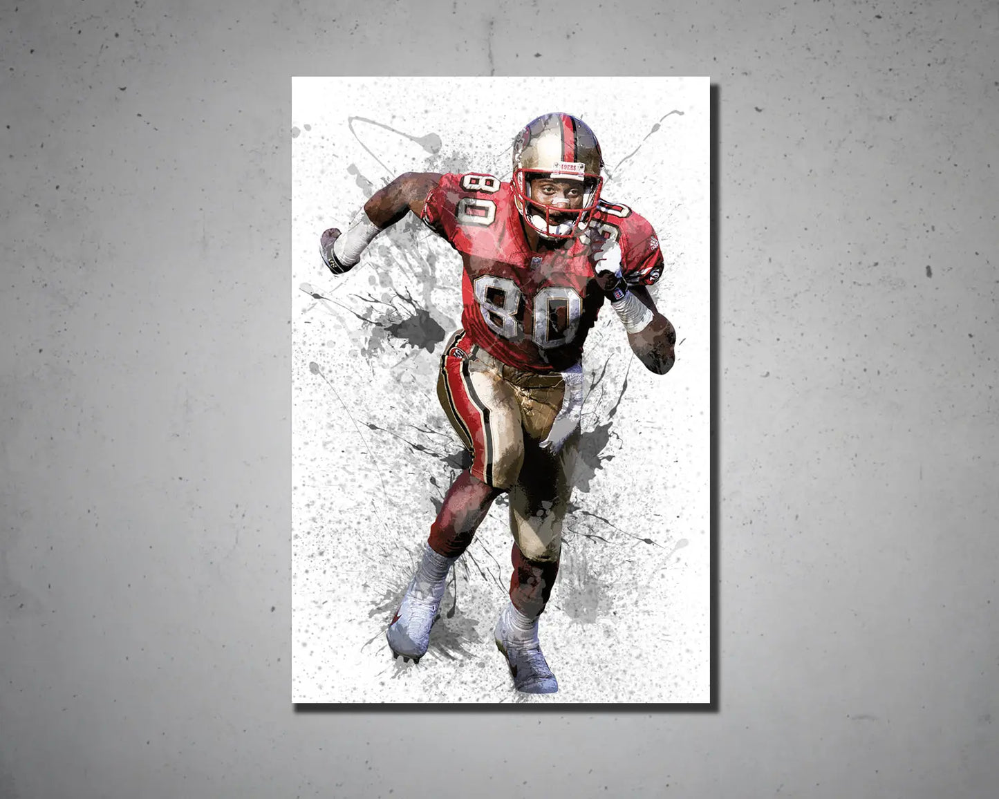 Jerry Rice Canvas Wall Art 
