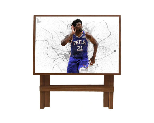 Joel Embiid Splash Effect Coffee and Laptop Table 