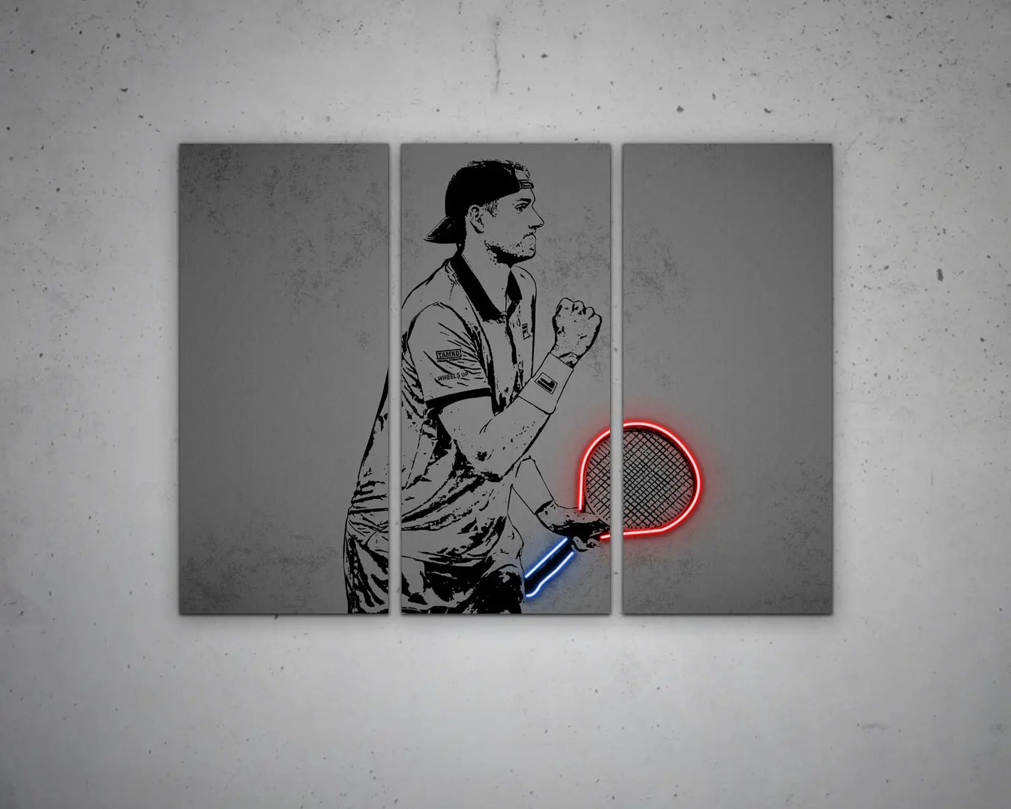 John Isner Canvas Wall Art 