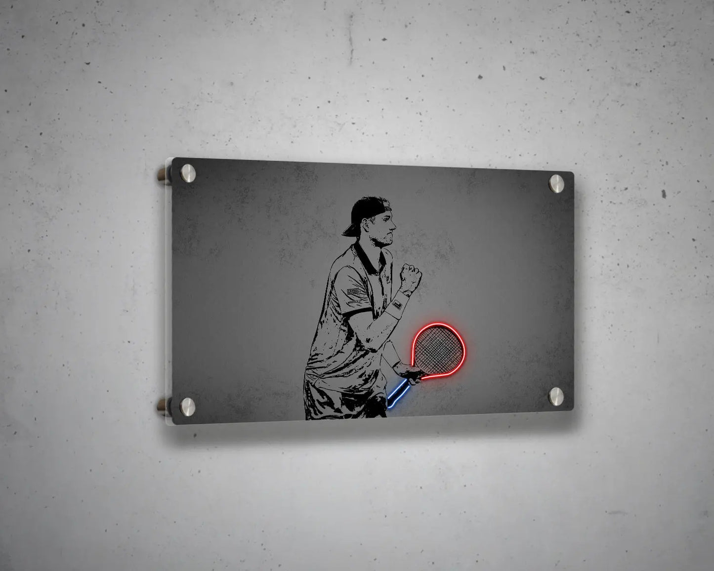 John Isner Canvas Wall Art 