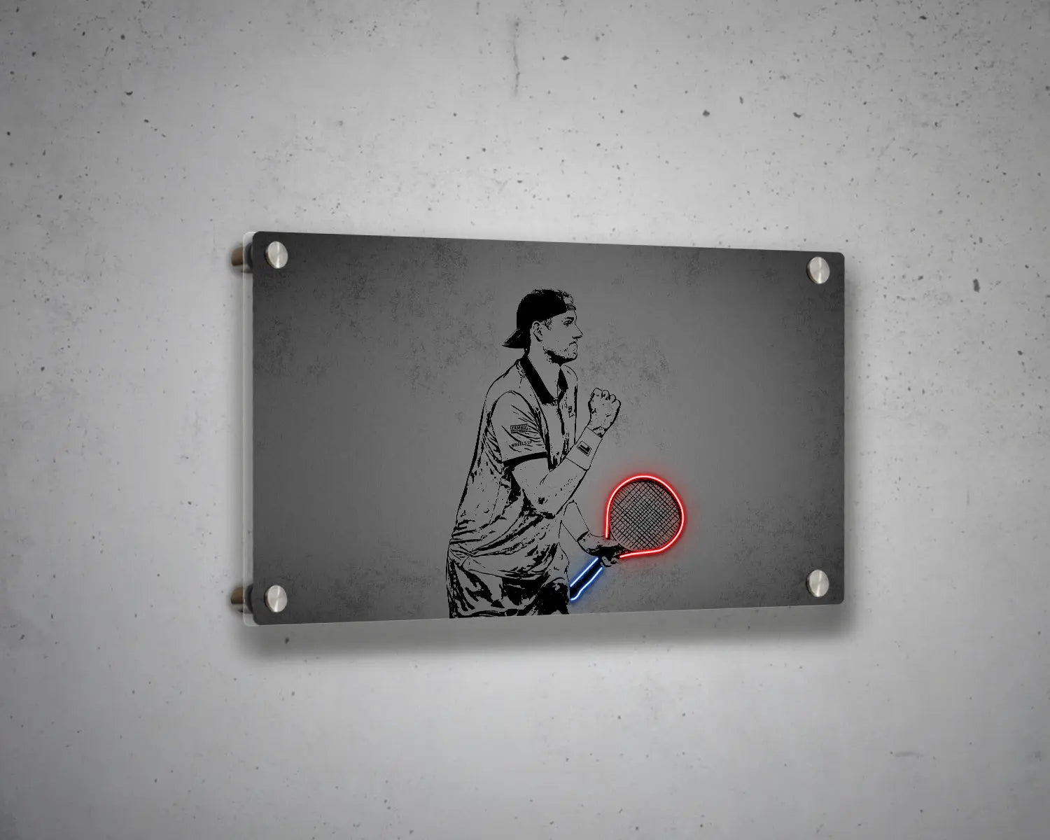 John Isner Canvas Wall Art 