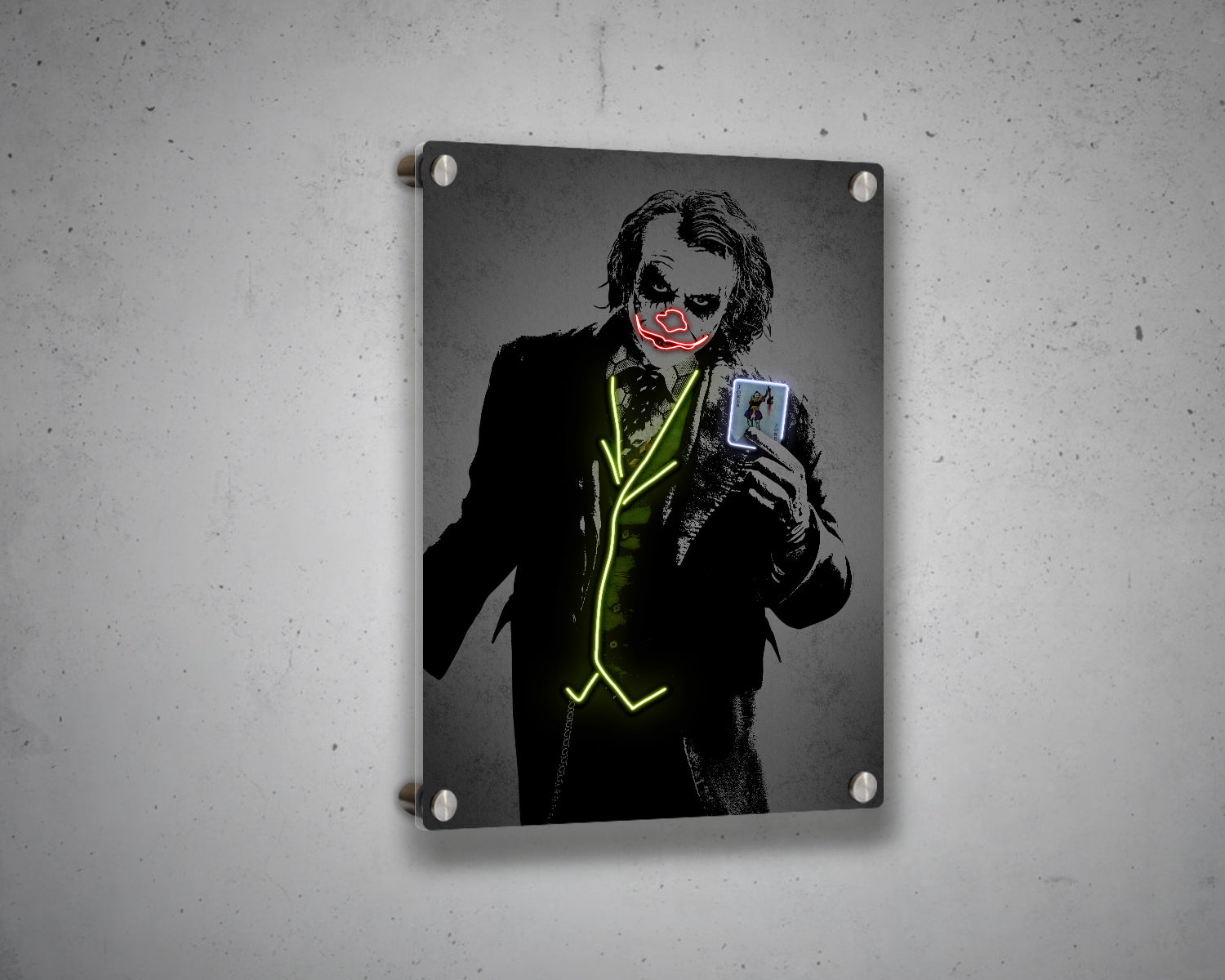 Joker Poster Canvas Wall Art 