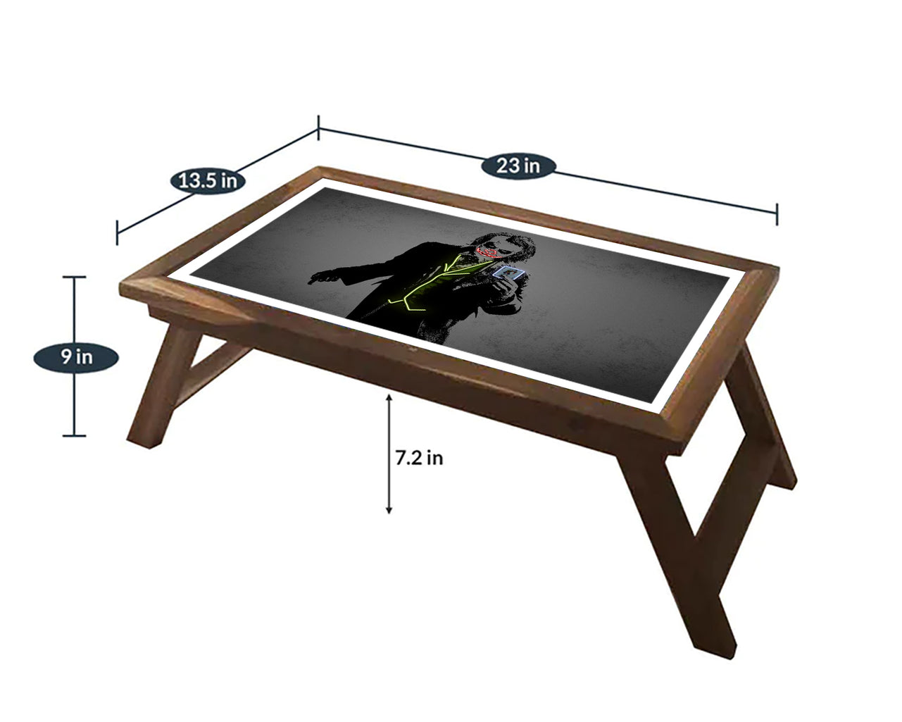 Joker Neon Effect Coffee and Laptop Table