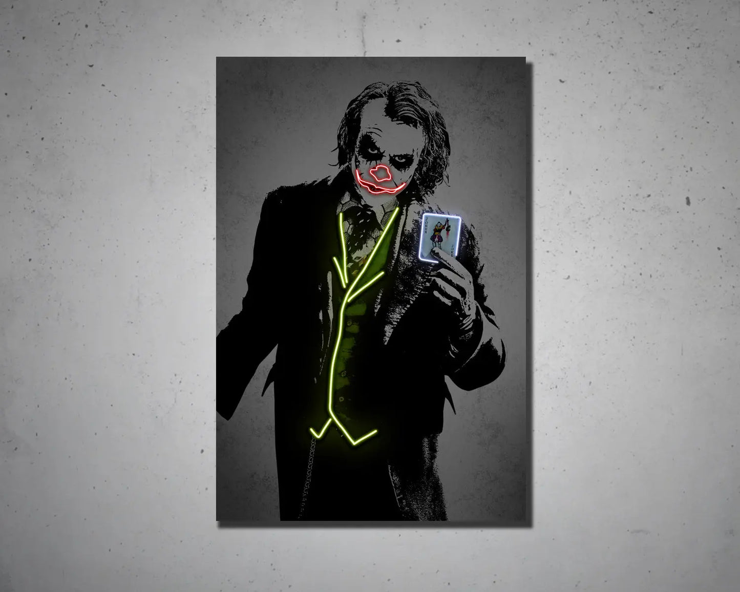 Joker Poster Canvas Wall Art 