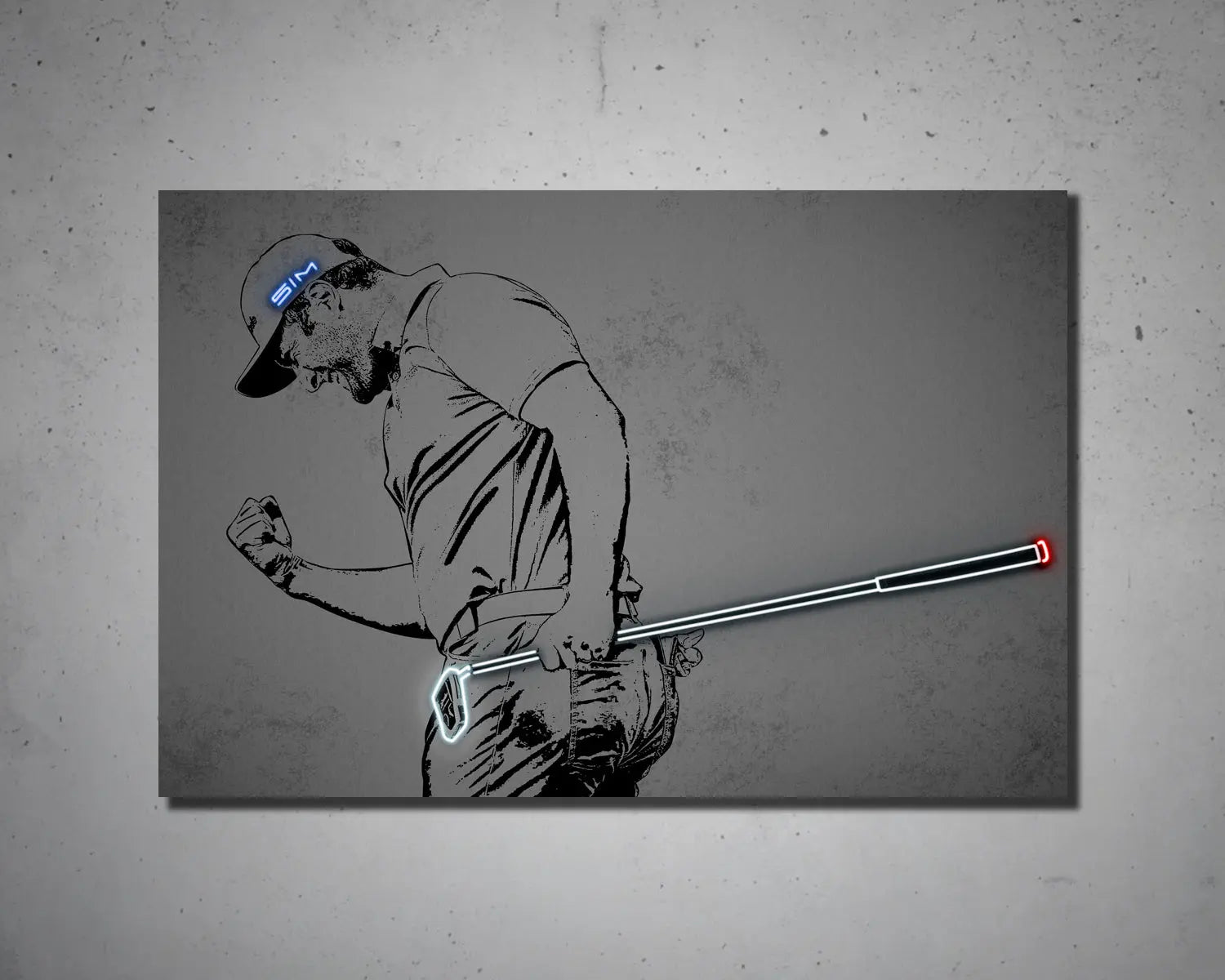 Jon Rahm Canvas Wall Art 