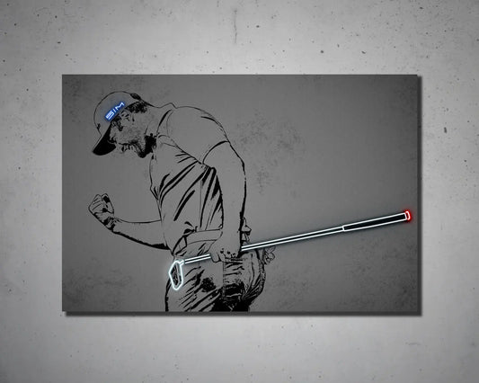 Jon Rahm Canvas Wall Art 