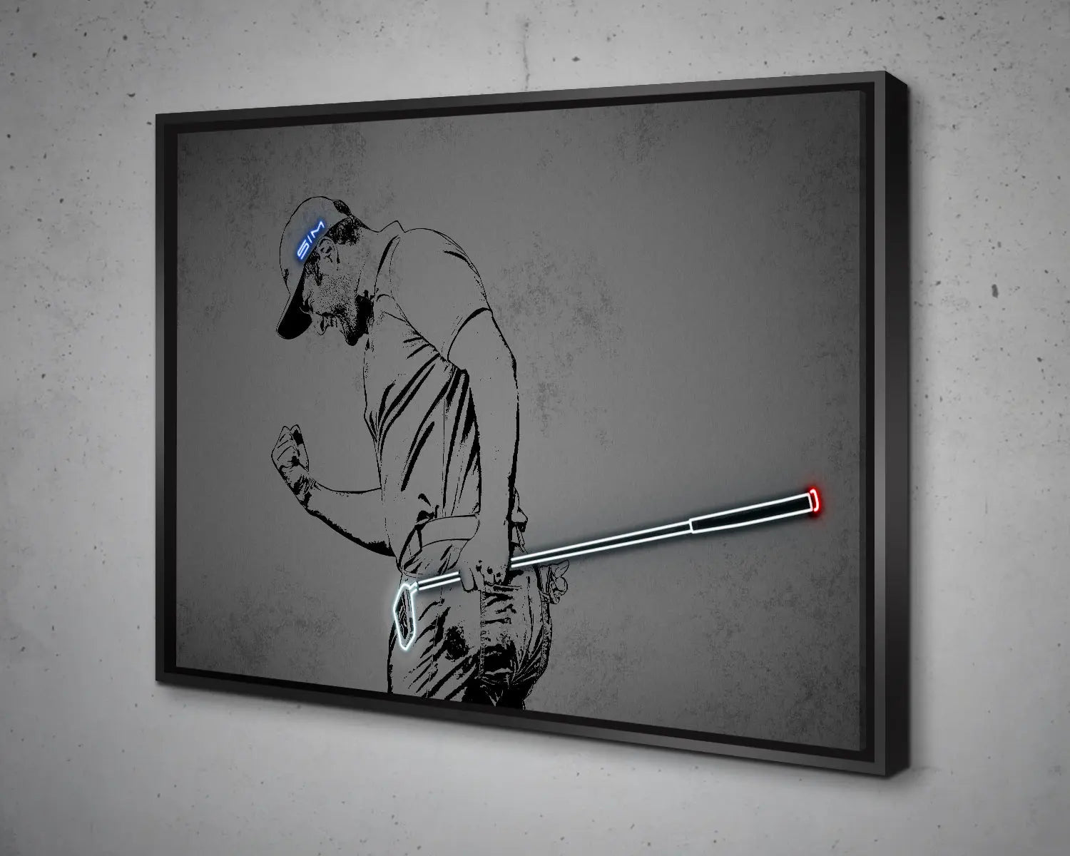 Jon Rahm Canvas Wall Art 
