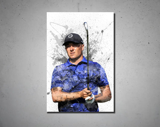 Jordan Spieth Canvas Wall Art