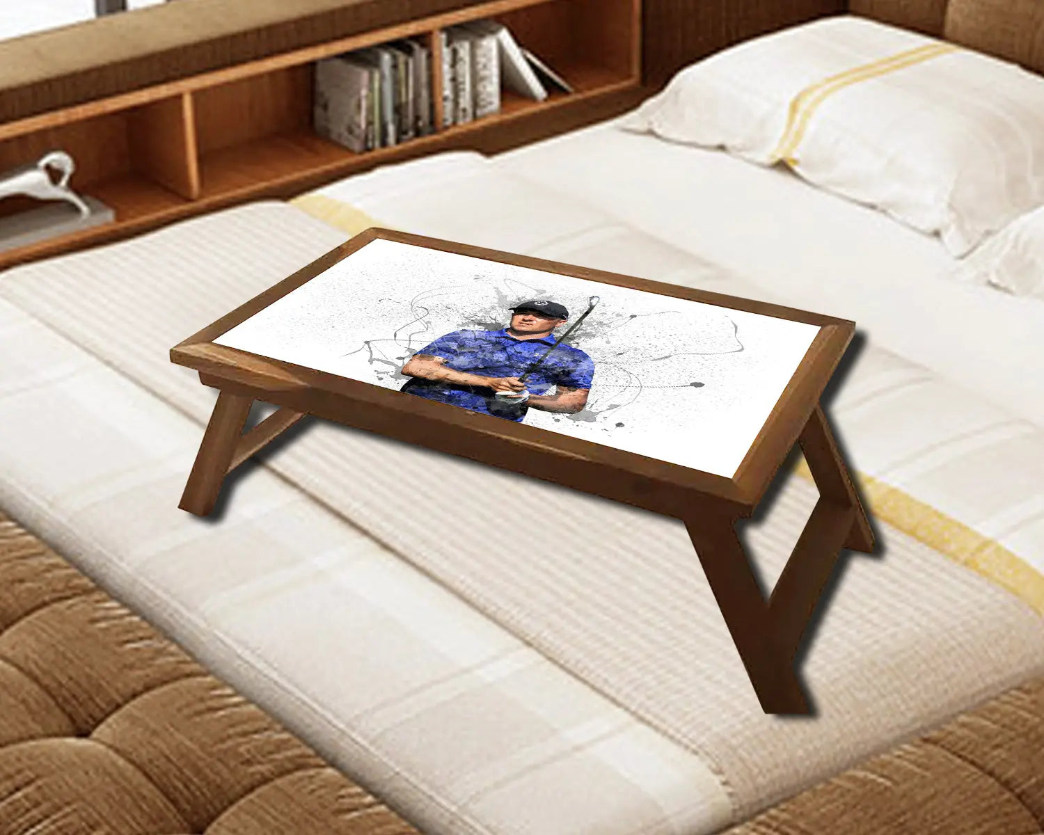 Jordan Spieth Splash Effect Coffee and Laptop Table 