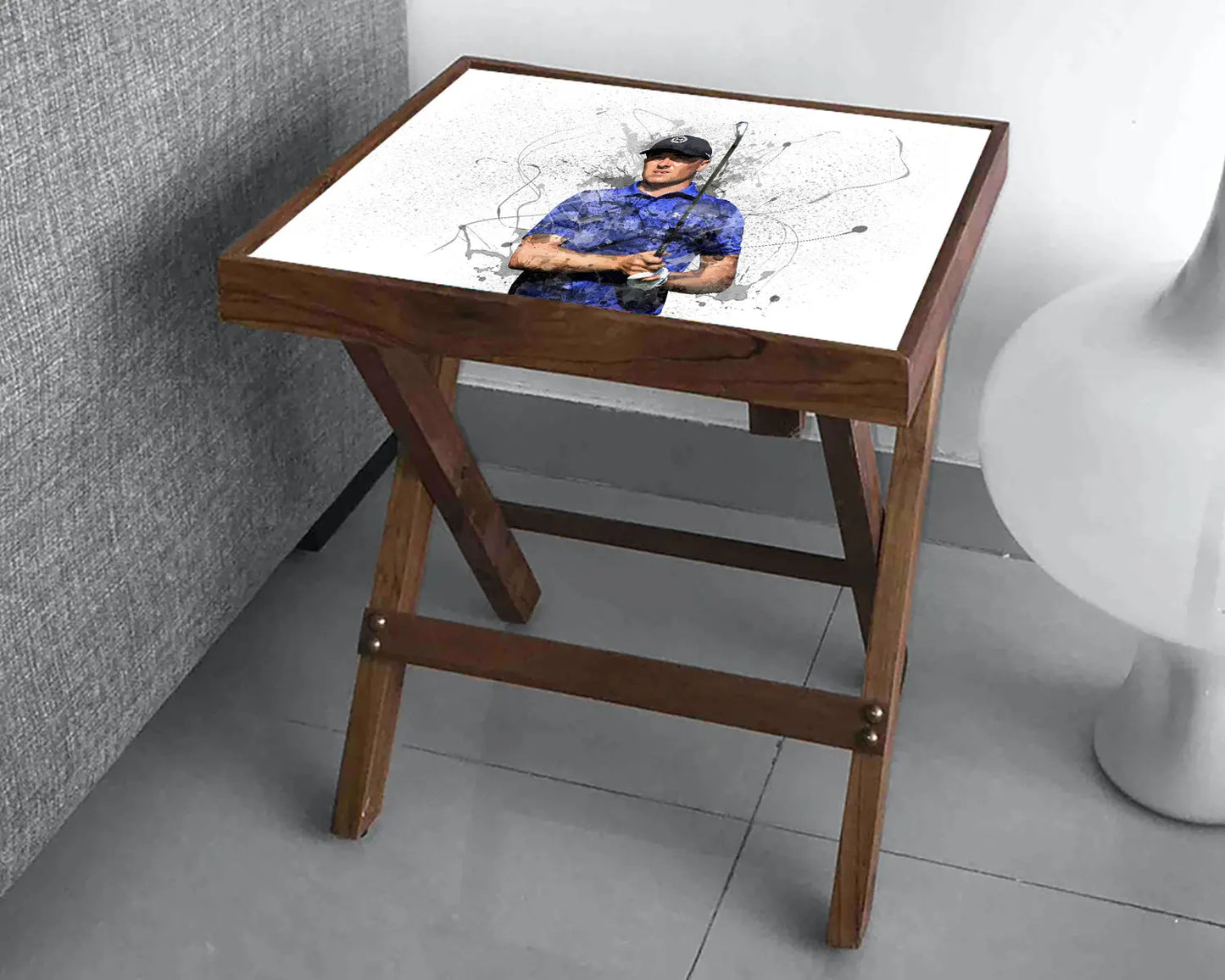 Jordan Spieth Splash Effect Coffee and Laptop Table 